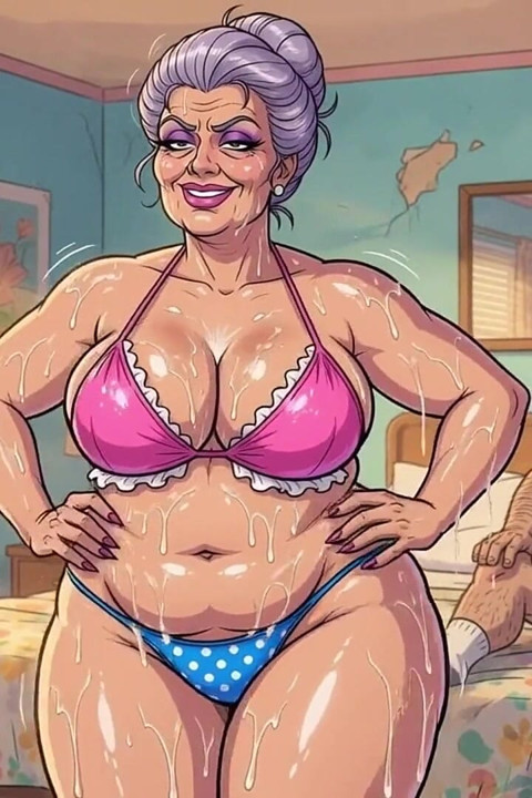 Old Couples in Motel Room Animations