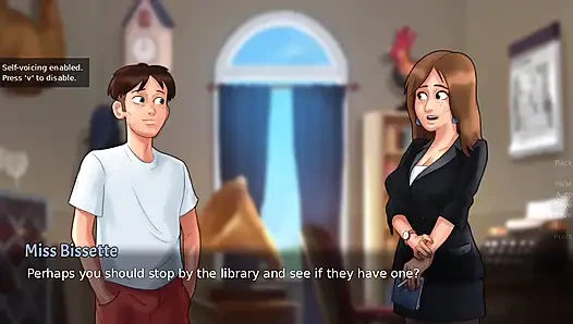 Summertime saga 1st day at college