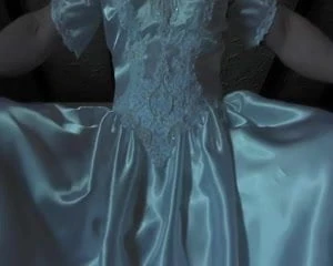 白色婚纱缎面礼服 2014-04