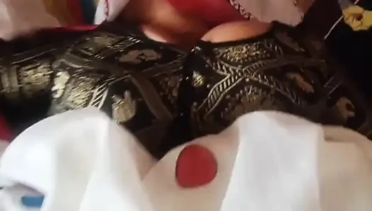 POV Fucking compilation videos of sexy Desi Housewife in Saree & Blouse