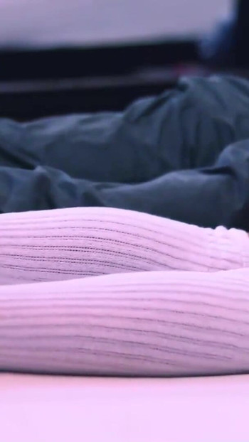 Must-share moment from "The college friend visits and seduces the boyfriend's friend in his room, feeling his cum inside"