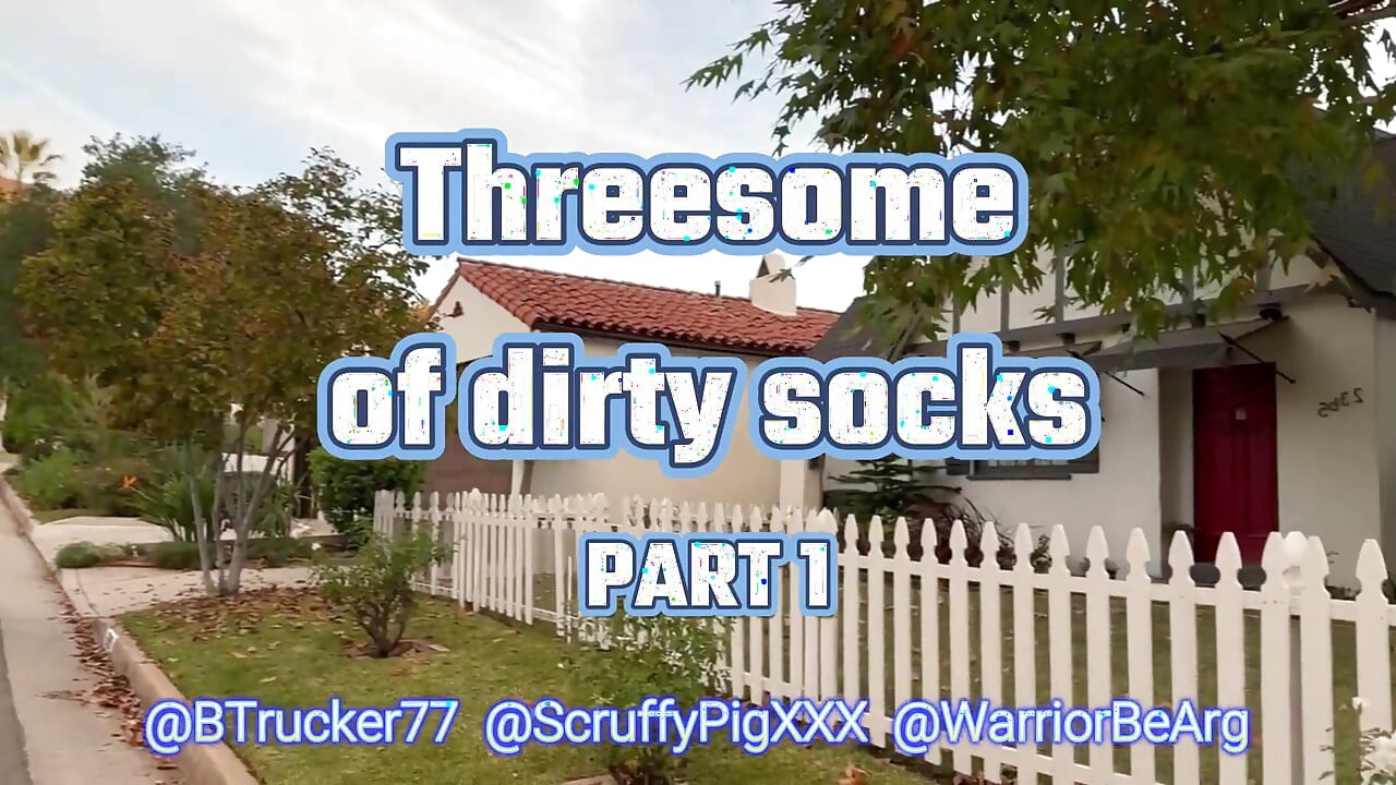 Threesome of Dirty Socks 1