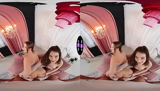 Two Sluts One Cock - Besties Share a Thick Cum Load - TeenMegaWorld