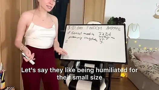 Wie man $ 10.000 pro Monat in Findom macht