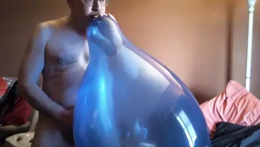 Balloonbanger 35) cum ile hızlı balon patlaması - retro