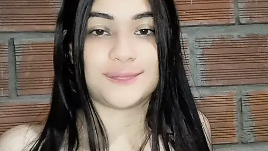 Face of an Indian girl while being fucked from behind