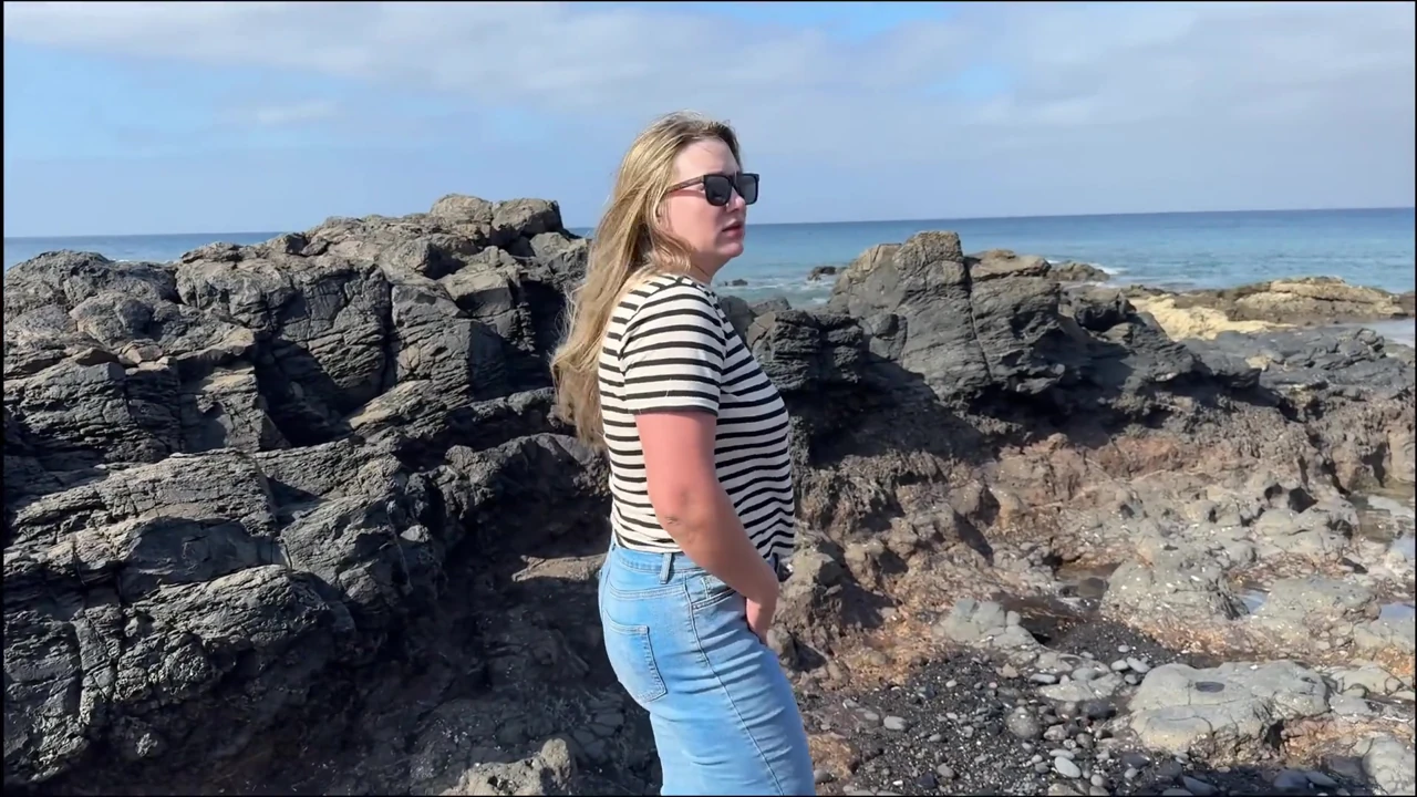 Another Beach Accident – Wet Jeans by the Shoreline