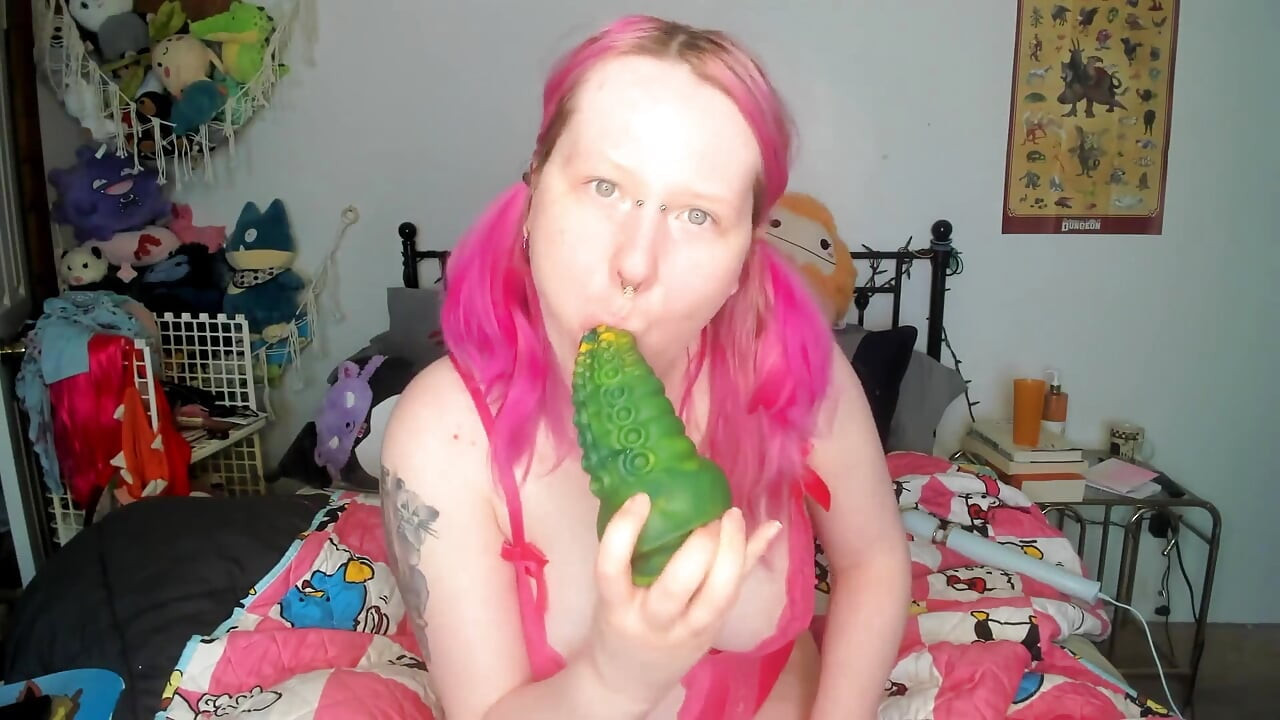 Intense Fantasy Dildo Orgasms