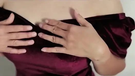 Before Going to a Wedding, Masturbate First, Indonesia's Busty Ass Goes Viral