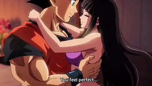 Goku verführt seine schwangere ehefrau, damit sie zum ersten mal anal gemacht hat