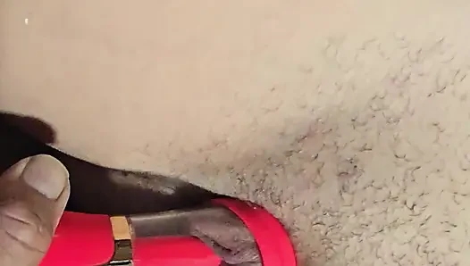 Playing with Pssygalores Pussy Sucking Licking Toy Amateur Homemade