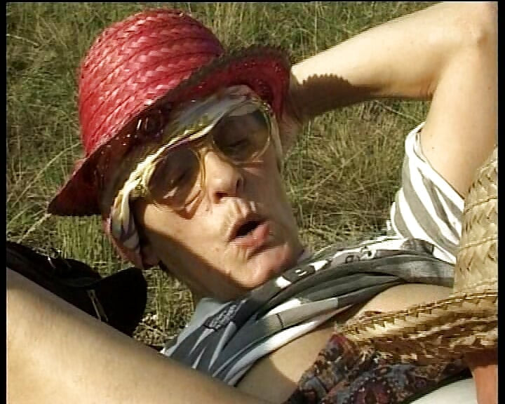 Watch This German Granny Get Fucked in Outdoor Session