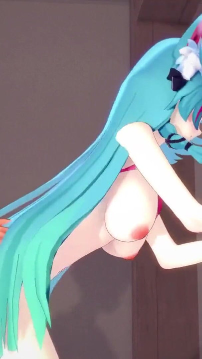 Mint sex in her bikini - Neverness to everness (NTE) | Clip 2