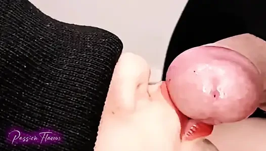 Delicious Cum Cream in My Rich Mouth