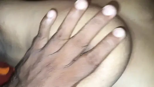 Cute breast squeeze and fuck with Housewife