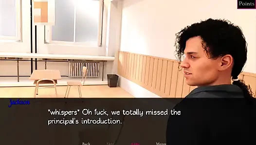 Streberin to alpha # 2 - Das mädchen zeigte ihre muschi in der klasse
