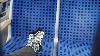 Lindas meias no trem 4