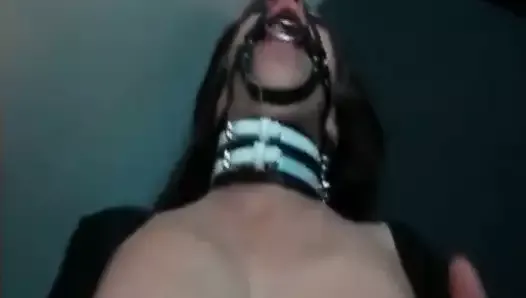 My Sexy Piercings Slave with pierced cunt in BDSM action