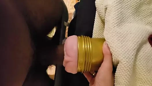 Kalın kesilmemiş Fleshlight Siktir et