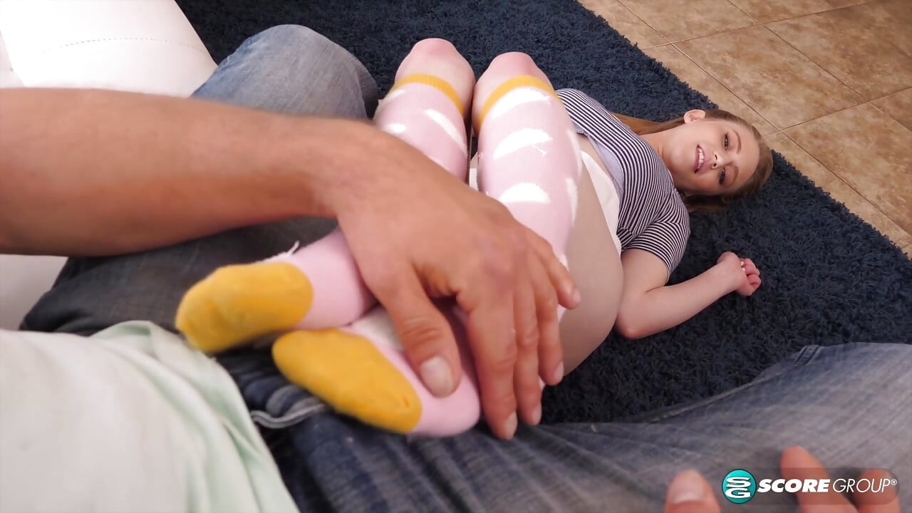 Tight Blonde Ali Novak Goes from Foot-Play to Fucking
