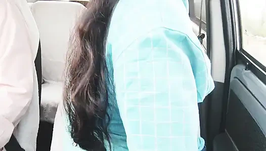Step Dad and Step Daughter Car Sex Telugu Dirty Talks