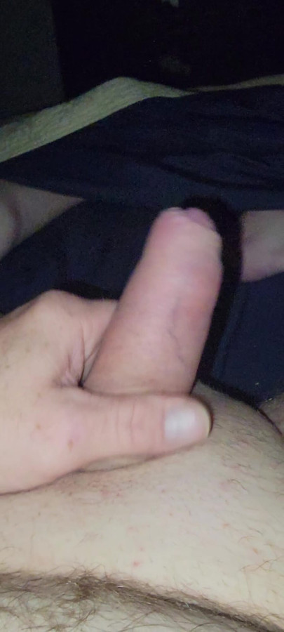 Stroking my cock