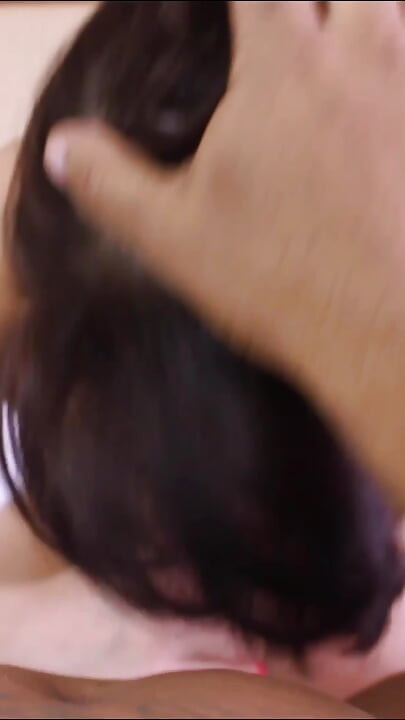 White Slut Sucks Black Cock for the First Time