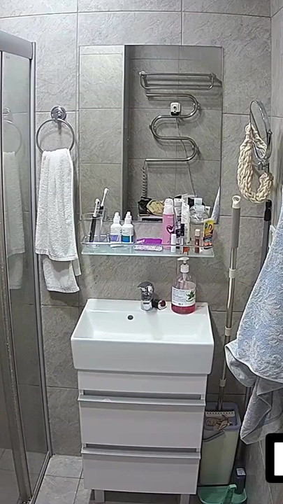 LUUV. Quick sex in the shower for young couple Abbadon and Kareflore | Clip 3
