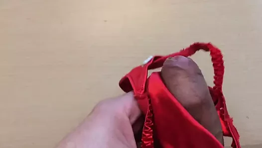 kırmızı küçük tanga