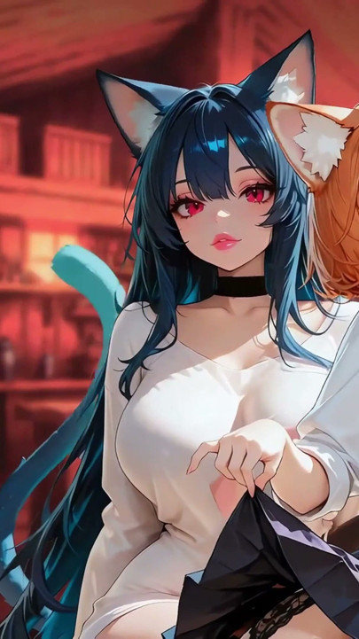 My Own Neko Girl Harem Gameplay Part 1 - Anal Fuck with Naga
