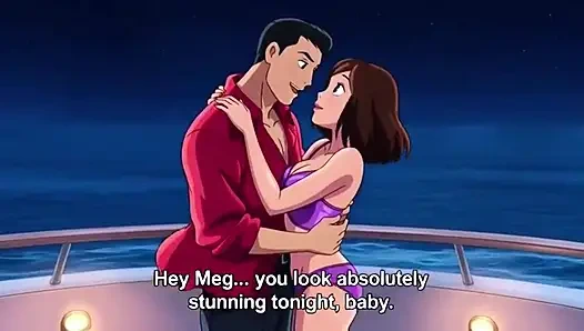 Meg griffin & quagmire yacht passion - romansa anime steamy 3d