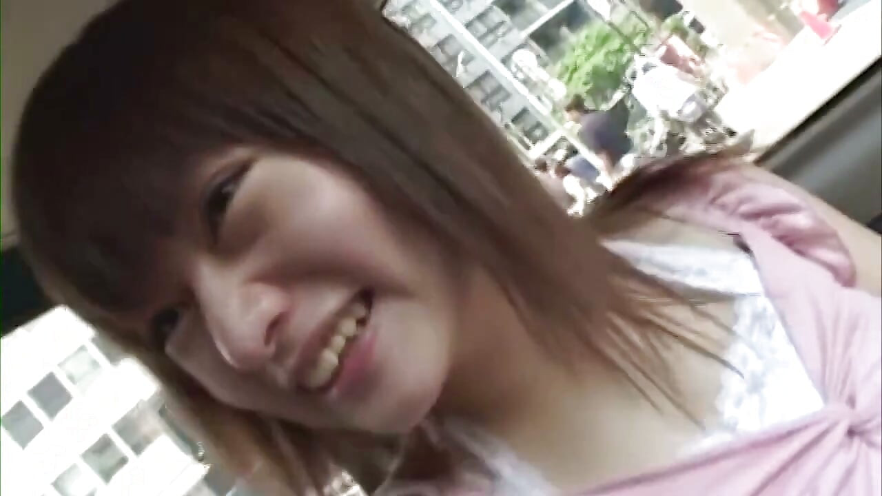 Young Brunette Asian Wife Teases with Pink Dildo