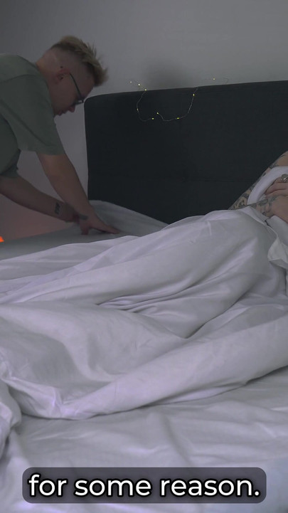 I Fucked My Virgin Step Sister on New Year's Eve in Shared Bed! | Clip 1