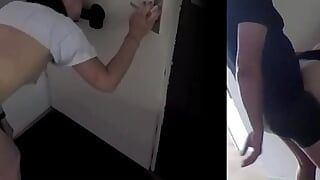 UDA Hot MILF Stewardess Gets Taken Hard, While Sucking A Dildo, Mega Cum Load On Her Thong And Skirt
