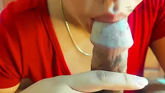 Close-up: I Gave a Special Treatment to His Glans and Frenulum (unexpected Ending)
