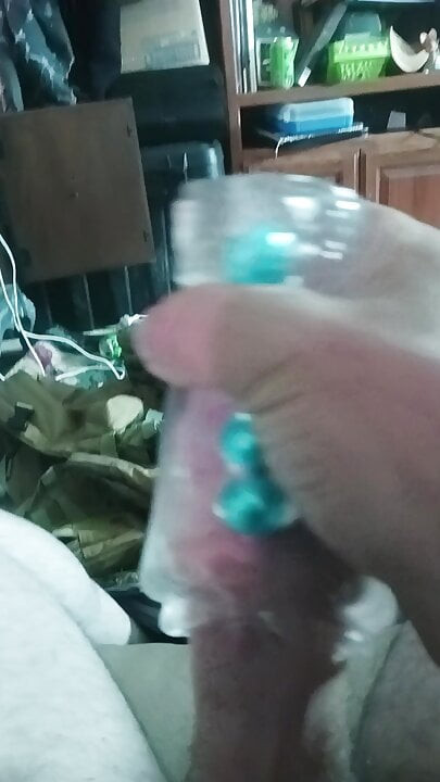 Using a stroker toy