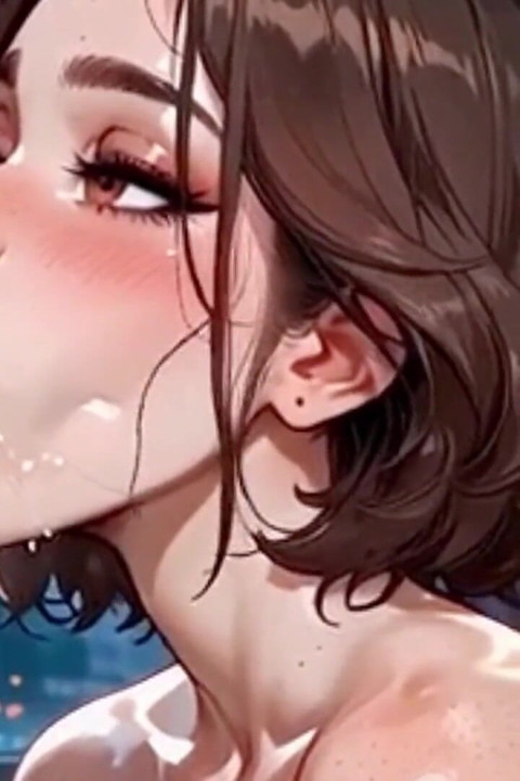 Trans Babes Sucking Hard Dicks with Lots of Saliva, Animation Hentai Trans