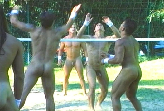 SPIKE IT NAKED!- 8 Muscle Volleyballers