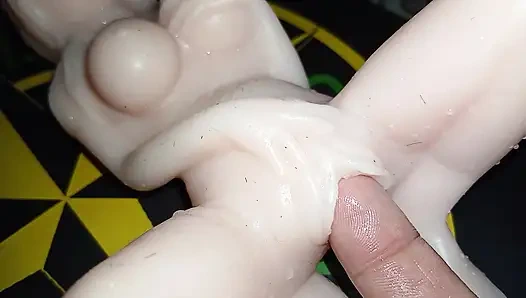 Cewek sange ini lagi gairah di tengah malam - slow desire - pov