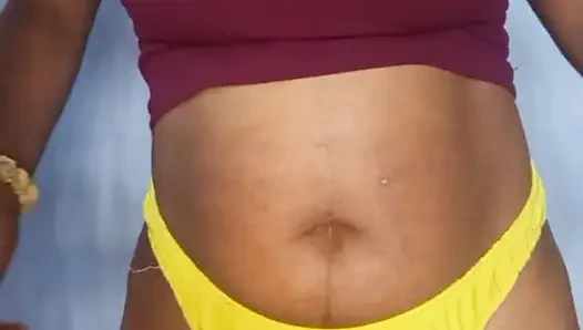 Hot brunette milf touching herself