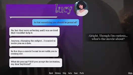 Одержимая Lucy - трах в переулке - это батплаг?
