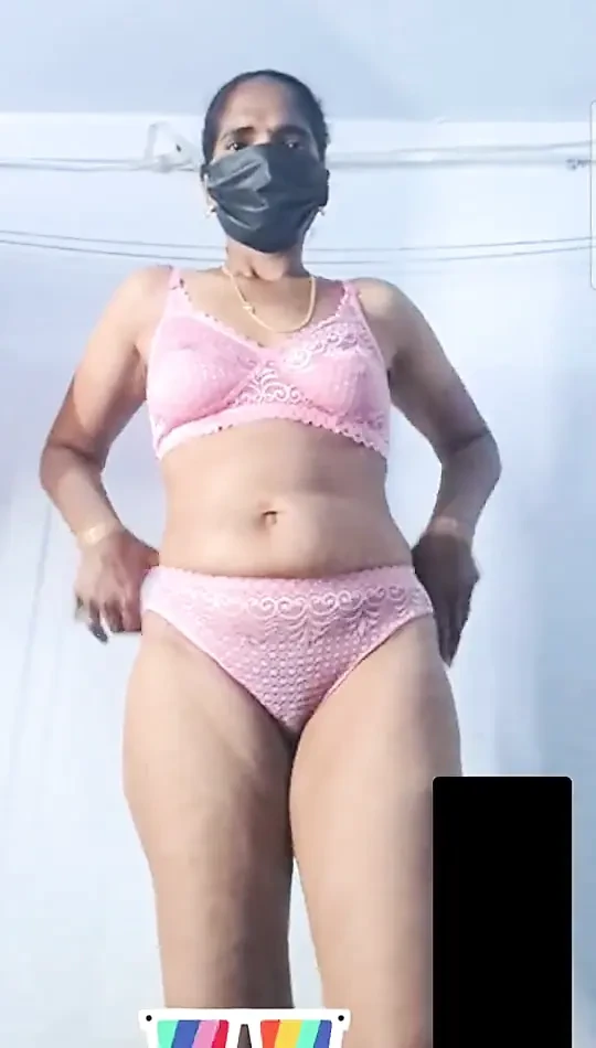 Tamil aunty pink inner video call service