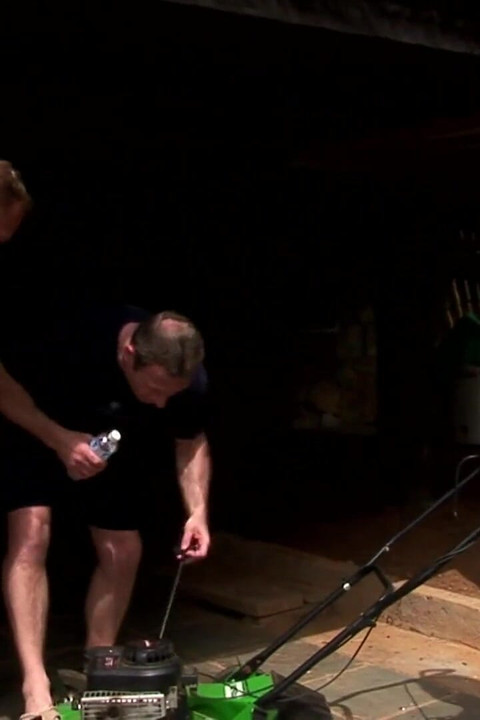 Two muscular guys double penetrate busty Asian teen outdoor