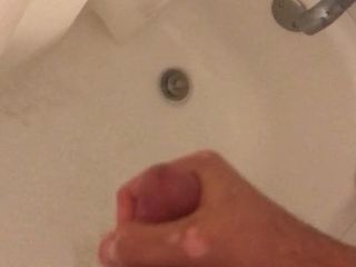 Prysznic masturbacja Cumming wieje