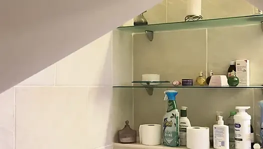 Undressed in the Bathroom