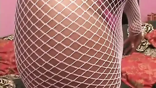 Fette ebenholz-hure mag harten sex