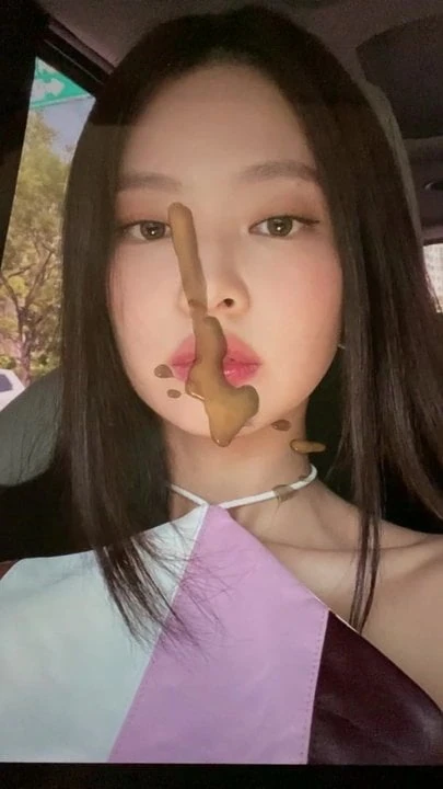 Blackpink jennie omaggio di sborra 2