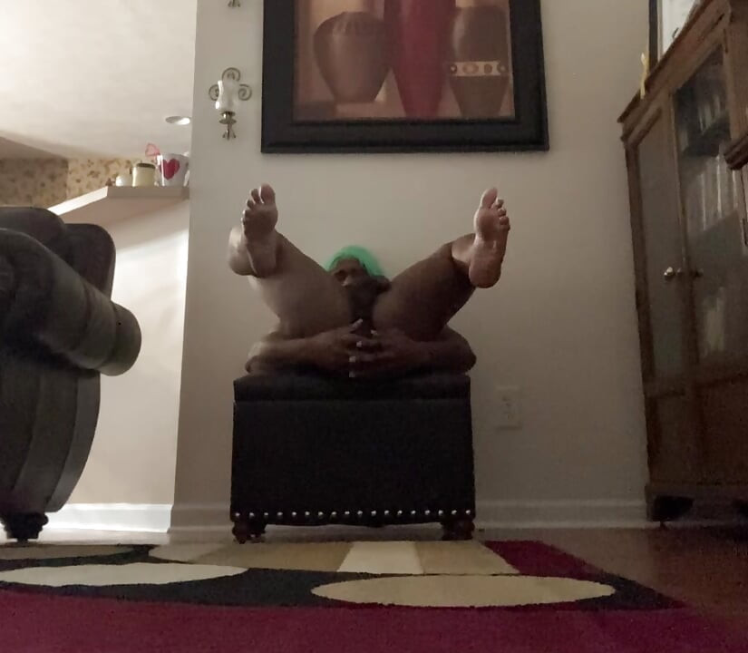 Legs in the air dildo xxx