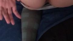 Naughty Grindr Daddy Fucks Sissy Brittany in Panties