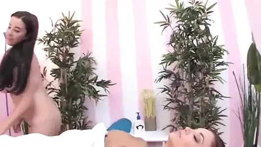 Lesbian Massage Parlor